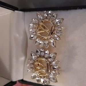 Louis Vuitton gold earrings